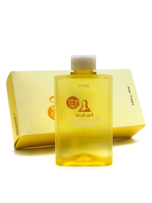 ETUDE HOUSE Гидрофильное масло для лица Real Art Moisture Cleansing Oil, 185 мл
