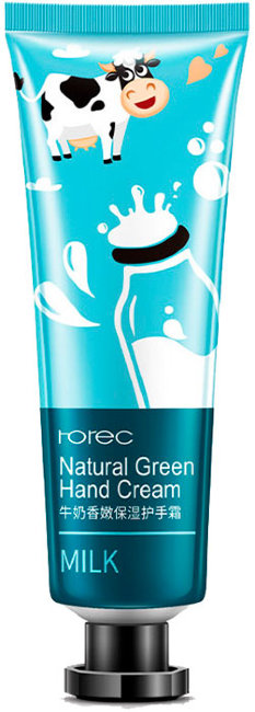 Rorec Natural Green Milk Крем для рук Молочный, 30 г
