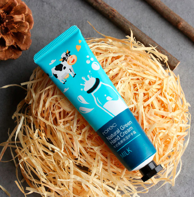 Rorec Natural Green Milk Крем для рук Молочный, 30 г