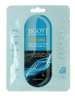 Jigott Placenta Real Ampoule Mask Ампульная маска c Плацентой, 27 мл