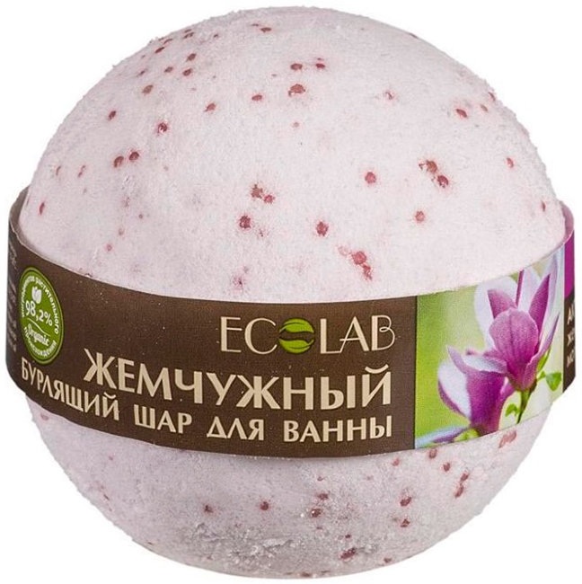 Ecolab Шар бурлящий для ванны "Магнолия и Иланг-иланг", 220 г Ecolab Шар бурлящий для ванны "Магнолия и Иланг-иланг", 220 г