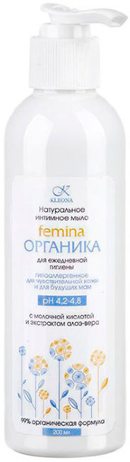 Kleona Интимное мыло Femina Органика, 200 мл