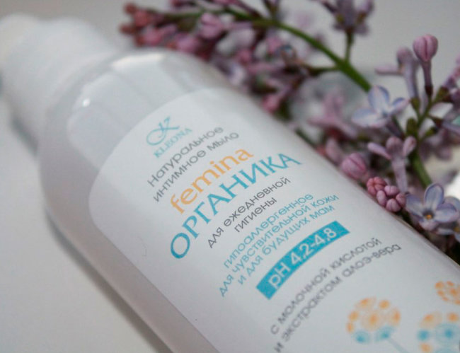 Kleona Интимное мыло Femina Органика, 200 мл