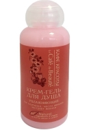 Кафе Красоты Гель-крем для душа увлажняющий Клубника, 50 мл