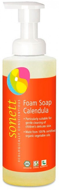 Sonett Детское пенное мыло Календула, 200 мл Sonett Детское пенное мыло Календула, 200 мл