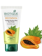 Biotique Гель для умывания кожи лица с экстрактом папайи Bio Papaya Visibly Flawless Skin Face Wash, 50 мл Biotique Гель для умывания кожи лица с экстрактом папайи Bio Papaya Visibly Flawless Skin Face Wash, 50 мл