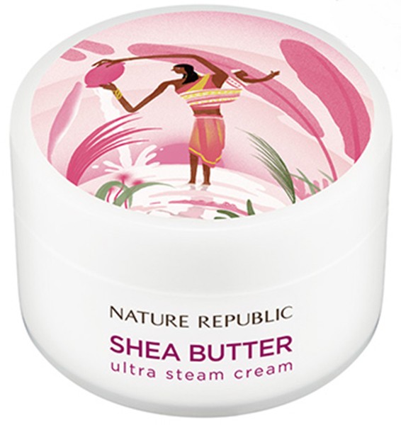 NATURE REPUBLIC Shea Butter Ultra Steam Cream Увлажняющий крем с маслом Ши, 100 мл NATURE REPUBLIC Shea Butter Ultra Steam Cream Увлажняющий крем с маслом Ши, 100 мл