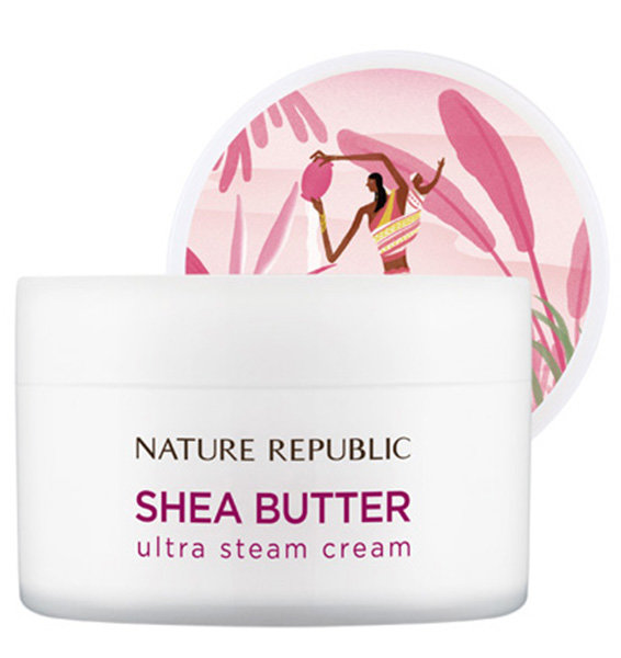 NATURE REPUBLIC Shea Butter Ultra Steam Cream Увлажняющий крем с маслом Ши, 100 мл NATURE REPUBLIC Shea Butter Ultra Steam Cream Увлажняющий крем с маслом Ши, 100 мл