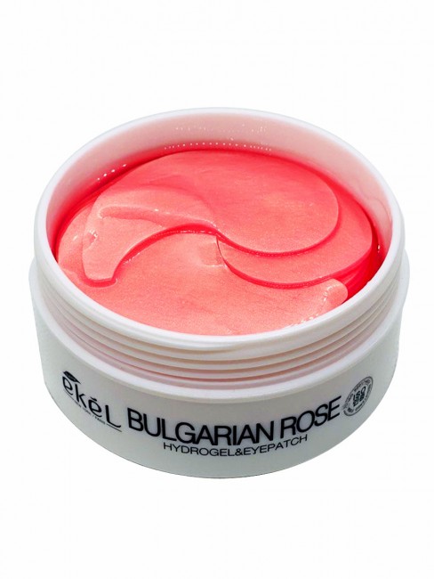 Ekel Гидрогелевые патчи с экстрактом Болгарской розы Bulgarian Rose Hydrogel Eye Patch, 60 шт