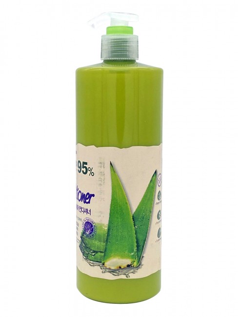 White Organia Кондиционер для волос с Алоэ Вера 95% и витаминами Good Natural Aloe Vera Hair Conditioner, 500 мл White Organia Кондиционер для волос с Алоэ Вера 95% и витаминами Good Natural Aloe Vera Hair Conditioner, 500 мл