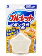 Kobayashi Таблетка для бачка унитаза (двойная) Грейпфрут Bluelet Dobon W, 120 г
