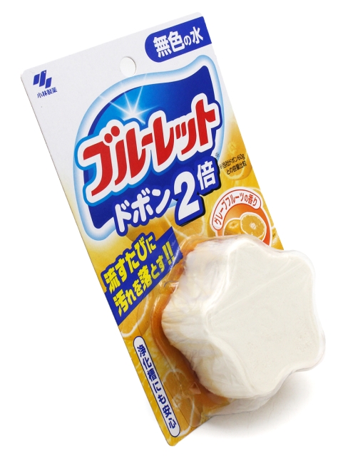 Kobayashi Таблетка для бачка унитаза (двойная) Грейпфрут Bluelet Dobon W, 120 г Kobayashi Таблетка для бачка унитаза (двойная) Грейпфрут Bluelet Dobon W, 120 г