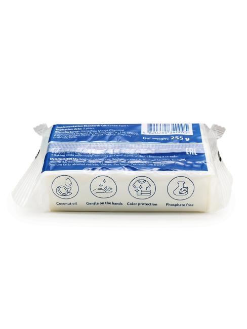 Lana Хозяйственное мыло для стирки и застирывания с ароматом свежести Antibacterial Laundry Soap, 255 г Lana Хозяйственное мыло для стирки и застирывания с ароматом свежести Antibacterial Laundry Soap, 255 г