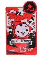 Baviphat Urban Dollkiss 3-GO Mask Sheet_Brightening Маска тканевая осветляющая, 25 г