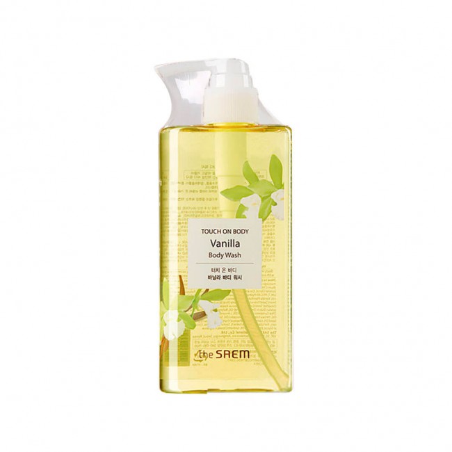 The Saem Гель для душа ванильный Touch On Body Vanilla Body Wash, 300 мл