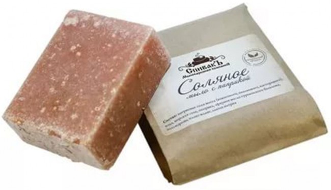 СпивакЪ Мыло Соляное с паприкой, 100 г СпивакЪ Мыло Соляное с паприкой, 100 г