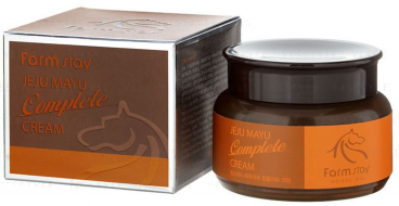 FarmStay Jeju Mayu Complete Cream Крем с лошадиным маслом для сухой кожи, 100 г