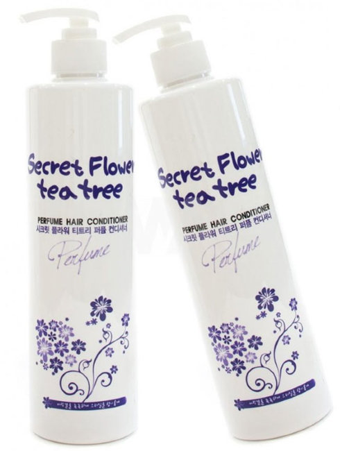 Bosnic Secret Flower Tea Tree Perfume Hair Conditioner Парфюмированный кондиционер для волос, 500 мл