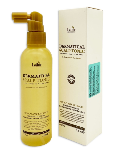 La'dor Тоник для кожи головы против выпадения волос Dermatical Scalp Tonic, 120 мл La'dor Тоник для кожи головы против выпадения волос Dermatical Scalp Tonic, 120 мл