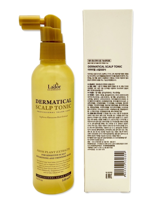 La'dor Тоник для кожи головы против выпадения волос Dermatical Scalp Tonic, 120 мл La'dor Тоник для кожи головы против выпадения волос Dermatical Scalp Tonic, 120 мл