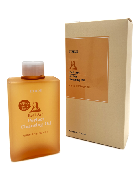 ETUDE HOUSE Интенсивное очищающее гидрофильное масло Real Art Perfect Cleansing Oil, 185 мл