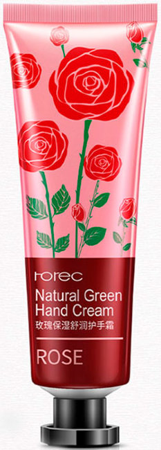 Rorec Natural Green Rose Крем для рук Роза, 30 г