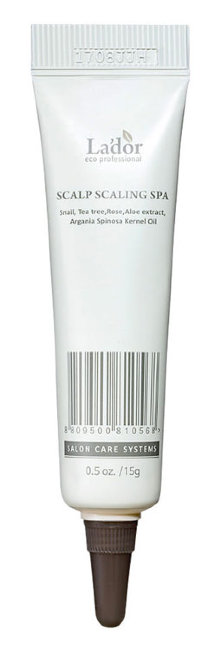 La'dor Пилинг для кожи головы с аргановым маслом Scalp Scaling Spa, 4 шт 15 г