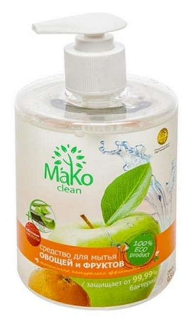 MaKo Clean Средство - концентрат для мытья фруктов и овощей, 500 мл. MaKo Clean Средство - концентрат для мытья фруктов и овощей, 500 мл.