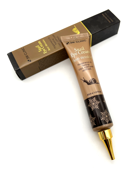 3W Clinic Крем для глаз с улиточным муцином омолаживающий Snail Eye Cream, 40 мл 3W Clinic Крем для глаз с улиточным муцином омолаживающий Snail Eye Cream, 40 мл