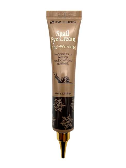 3W Clinic Крем для глаз с улиточным муцином омолаживающий Snail Eye Cream, 40 мл 3W Clinic Крем для глаз с улиточным муцином омолаживающий Snail Eye Cream, 40 мл