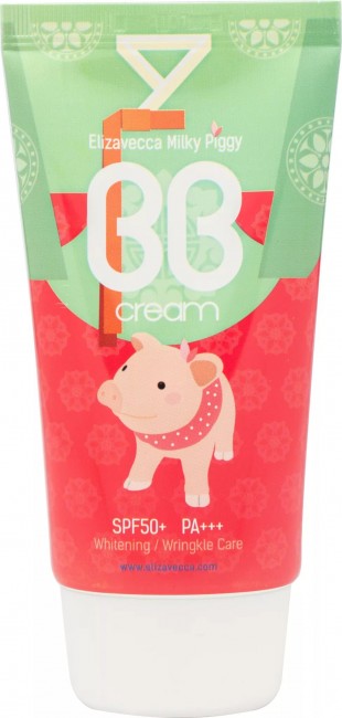 Elizavecca Milky Piggy BB Cream SPF50+ PA+++ ББ-крем с гиалуроновой кислотой и коллагеном, 50 мл Elizavecca Milky Piggy BB Cream SPF50+ PA+++ ББ-крем с гиалуроновой кислотой и коллагеном, 50 мл