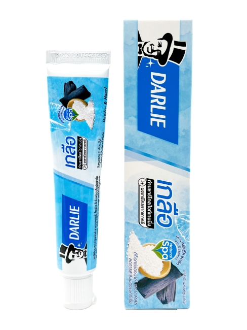 Darlie Зубная паста отбеливающая с морской солью и углем Salt Charсoal Whitening Toothpaste, 35 г