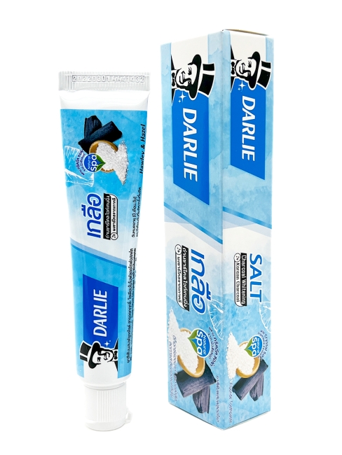 Darlie Зубная паста отбеливающая с морской солью и углем Salt Charсoal Whitening Toothpaste, 35 г Darlie Зубная паста отбеливающая с морской солью и углем Salt Charсoal Whitening Toothpaste, 35 г