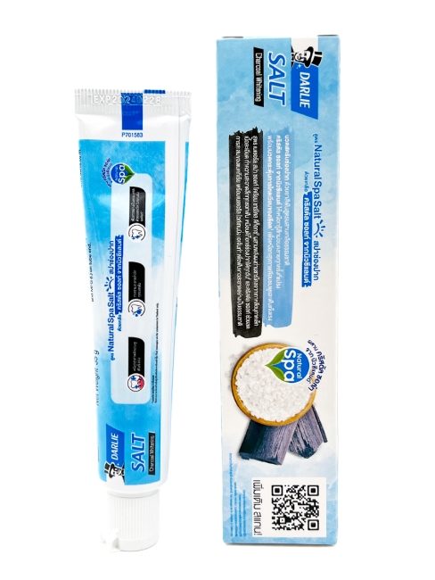 Darlie Зубная паста отбеливающая с морской солью и углем Salt Charсoal Whitening Toothpaste, 35 г Darlie Зубная паста отбеливающая с морской солью и углем Salt Charсoal Whitening Toothpaste, 35 г