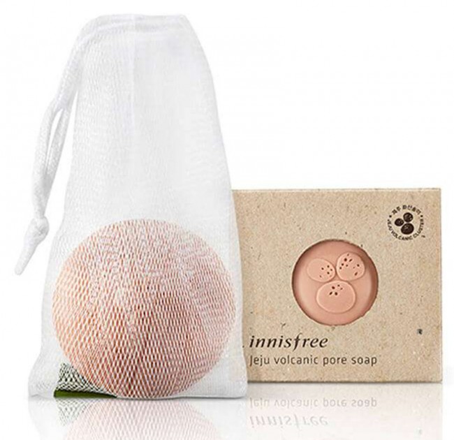Innisfree Jeju Volcanic Pore Soap Косметическое мыло с вулканическим пеплом, 100 г