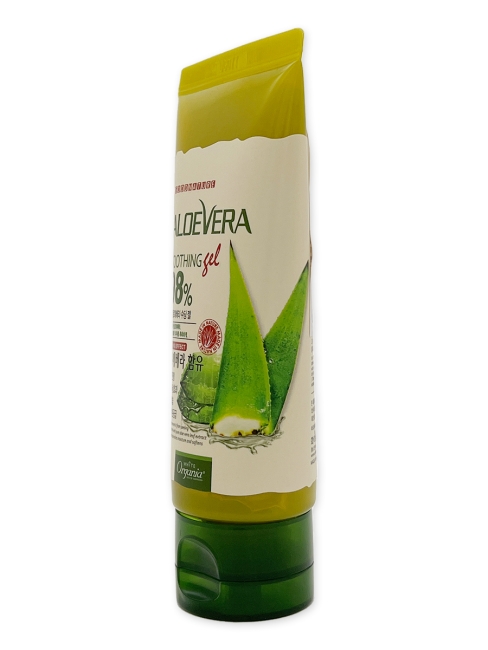 White Organia Гель для тела и лица увлажняющий, смягчающий и успокаивающий 98% Алоэ Вера (супер концентрат) + Витамин В5 Aloe Vera Soothing Gel 98%, 100 г