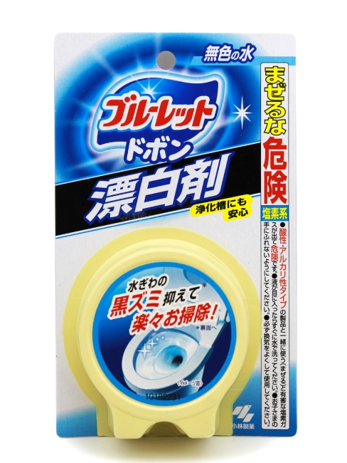 Kobayashi Таблетка для бачка унитаза Отбеливание Bluelet Dobon Bleach, 120 г Kobayashi Таблетка для бачка унитаза Отбеливание Bluelet Dobon Bleach, 120 г