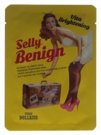 Baviphat Urban Dollkiss The Mask Vita Brightening Маска тканевая осветляющая фруктовая, 25 г