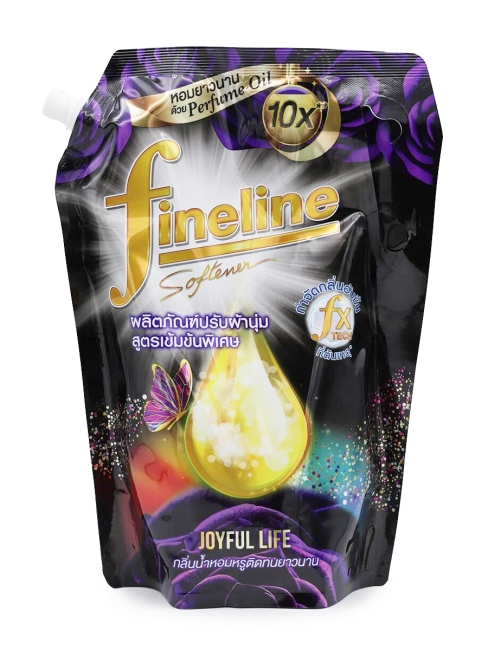 Fineline Кондиционер для белья концентрированный парфюмированный с фруктовым ароматом Elegant Joyful Life, 1000 мл