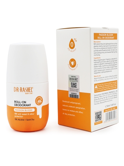 Dr.Rashel Дезодорант шариковый Цветение и Страсть Passion Bloom Roll-On Deodorant, 50 мл Dr.Rashel Дезодорант шариковый Цветение и Страсть Passion Bloom Roll-On Deodorant, 50 мл