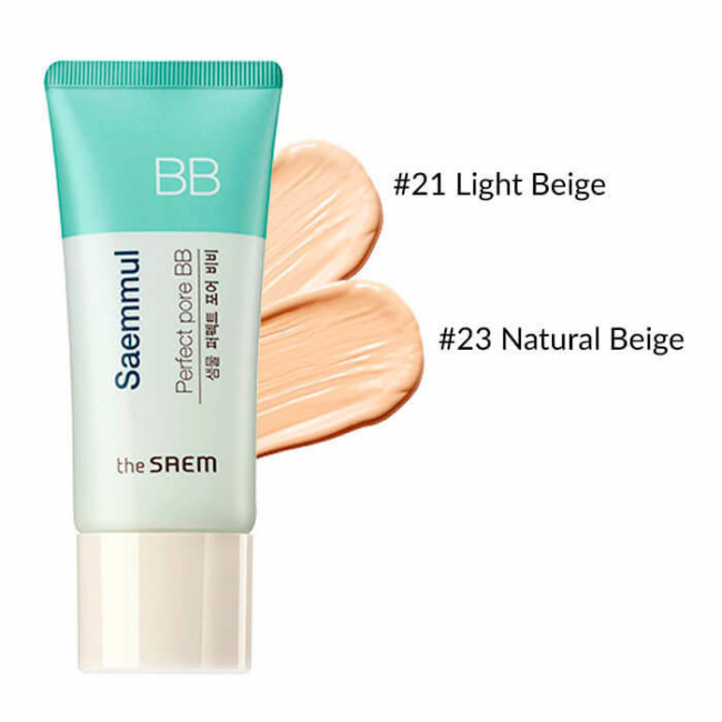 The Saem ББ крем Saemmul Perfect Pore BB 02 Natural Beige, 15 мл The Saem ББ крем Saemmul Perfect Pore BB 02 Natural Beige, 15 мл