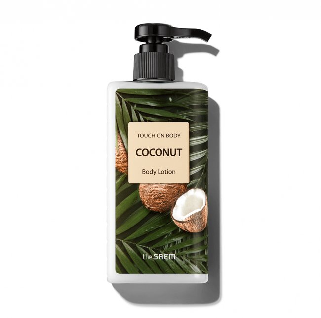 The Saem Лосьон для тела Touch On Body Coconut Body Lotion, 300 мл
