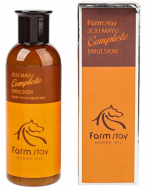 FarmStay Jeju Mayu Complete Emulsion Эмульсия с лошадиным маслом для сухой кожи, 200 мл