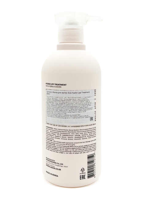 La’dor Увлажняющая маска для сухих и поврежденных волос Hydro LPP Treatment, 530 мл La’dor Увлажняющая маска для сухих и поврежденных волос Hydro LPP Treatment, 530 мл