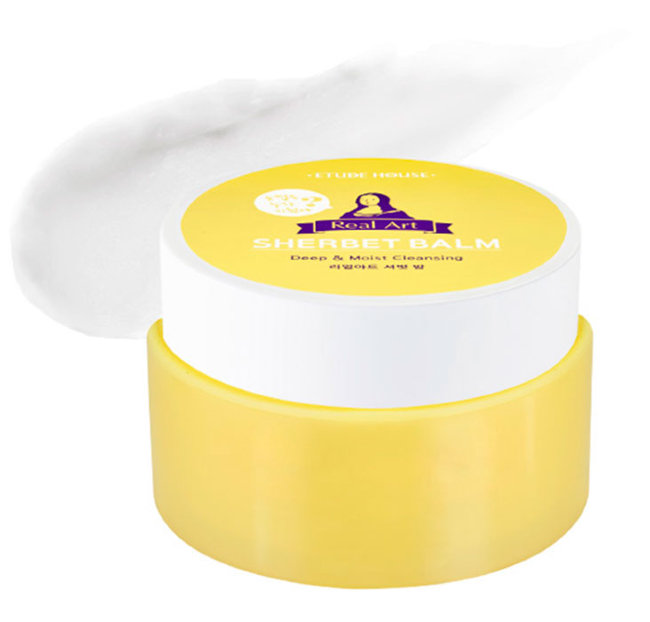 ETUDE HOUSE Real Art Sherbet Balm Очищающий бальзам, 150 мл ETUDE HOUSE Real Art Sherbet Balm Очищающий бальзам, 150 мл