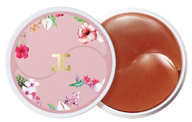 Jayjun Roselle Tea Eye Gel Patch Гидрогелевые патчи с цветами гибискуса, 60 шт