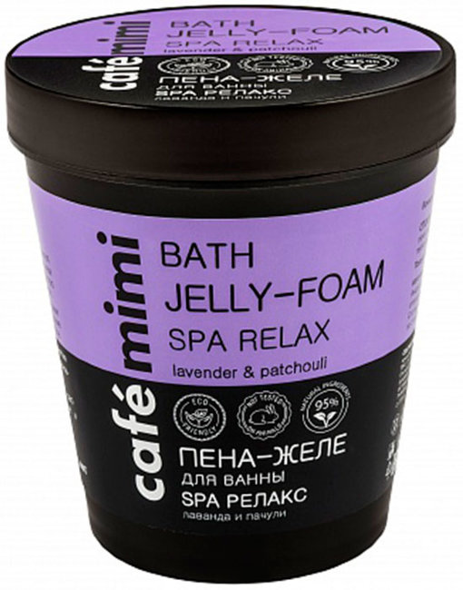 Кафе красоты Le Cafe Mimi Пена-Желе для ванны SPA Релакс, 220 мл Кафе красоты Le Cafe Mimi Пена-Желе для ванны SPA Релакс, 220 мл