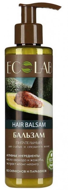 Ecolab Бальзам Питательный для слабых и секущихся волос, 200 мл