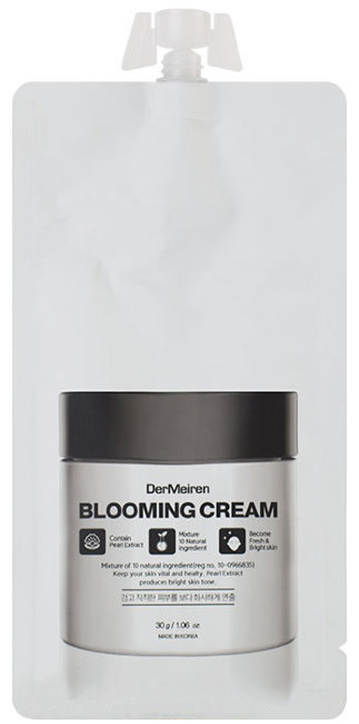 DerMeiren Blooming Cream Крем для выравнивания тона лица с экстрактом жемчуга, 30 г DerMeiren Blooming Cream Крем для выравнивания тона лица с экстрактом жемчуга, 30 г