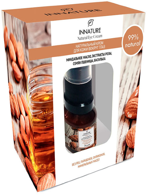 Innature Крем для кожи вокруг глаз, 15 мл Innature Крем для кожи вокруг глаз, 15 мл